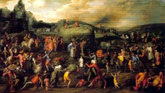 Hooiwagen by Gillis Mostaert