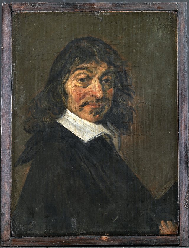 René Descartes (1596-1650) by Frans Hals