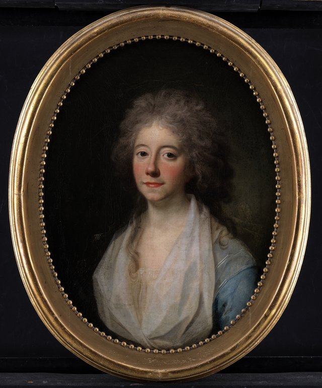 Elisabeth (Lisa) de la Calmette, f. baronesse Iselin by Jens Juel
