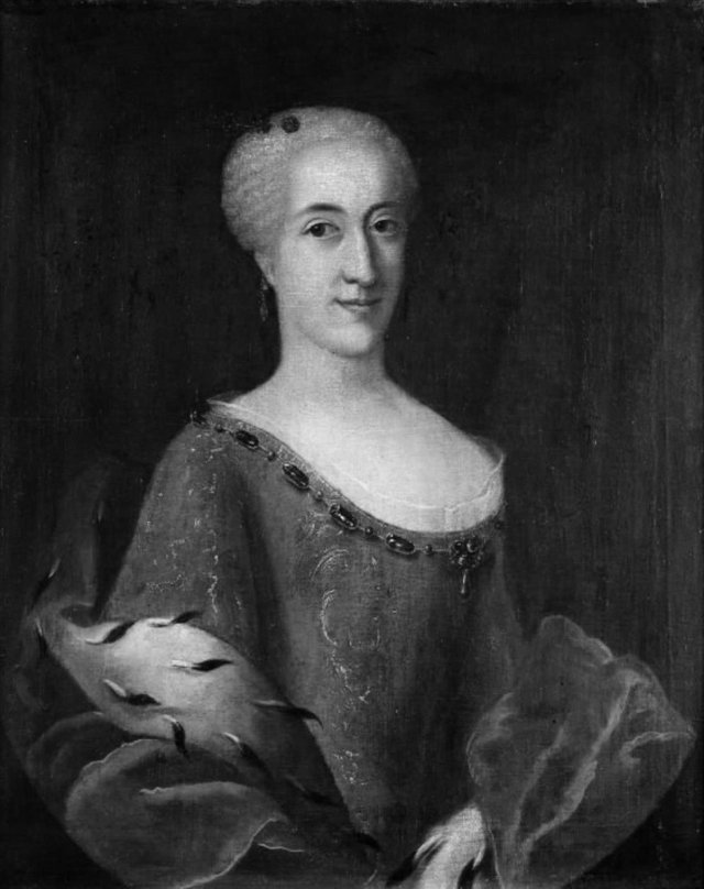Dameportræt by Jacob Heinrich Helbigk
