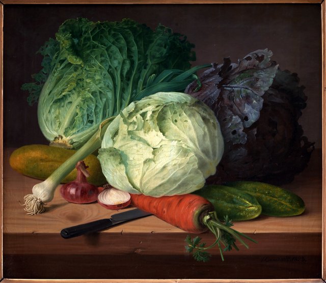 Køkkenurter by Johannes Ludvig Camradt