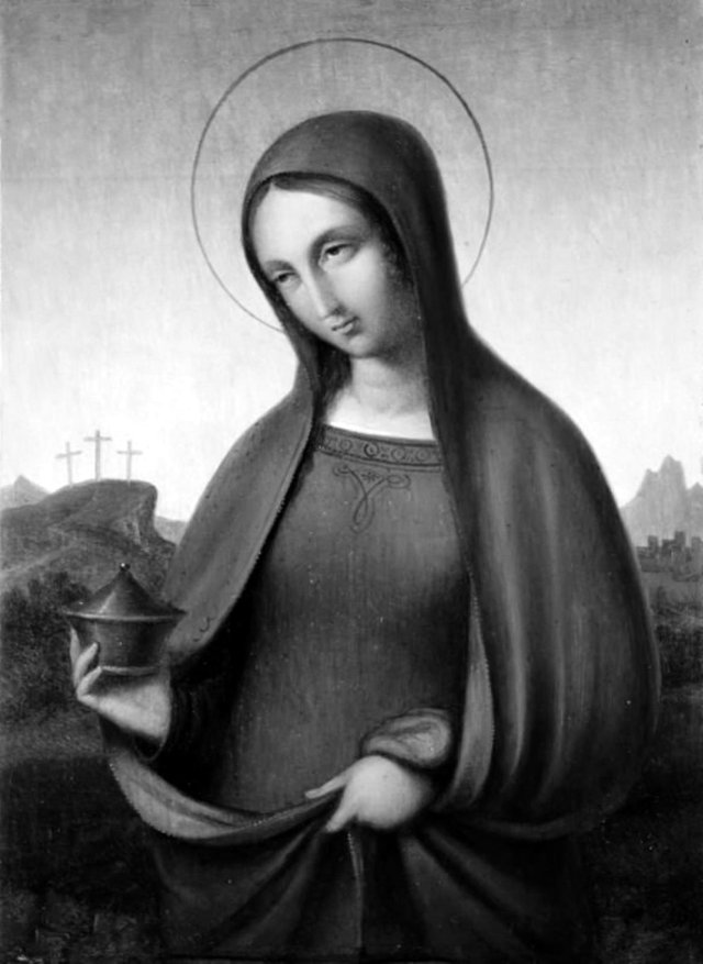 Magdalene med salvekrukken by Johan Ludwig Lund