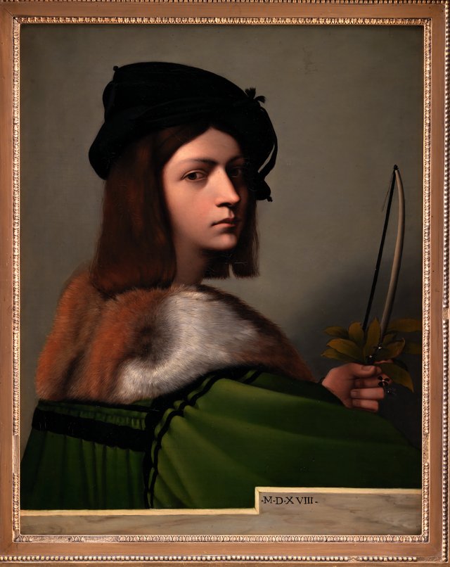 Violinspilleren by Christian Albrecht Jensen