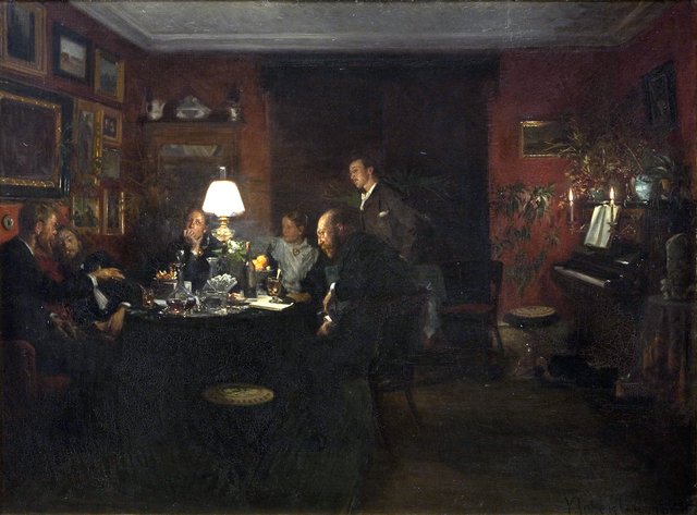 Aftenpassiar by Viggo Johansen