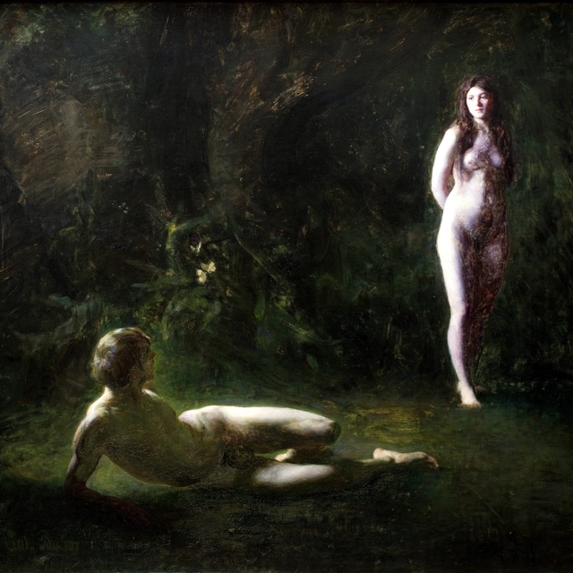 Adam og Eva by Julius Paulsen