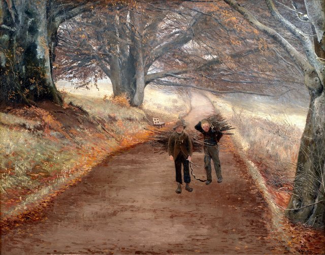 Gangsti ved Herlufsholm by Laurits Andersen Ring