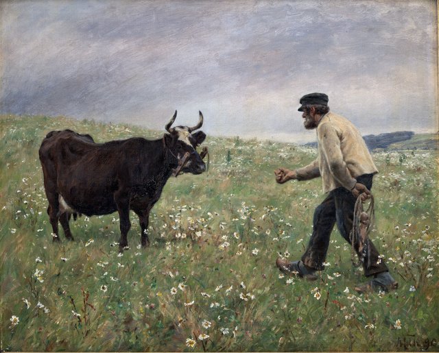 En ko løs by Hans Michael Therkildsen