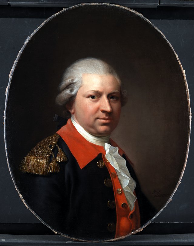 Kommandørkaptajn Henrik Gerner by Jens Juel