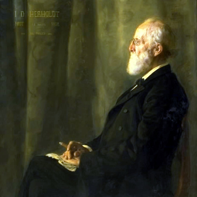 Arkitekten J.D. Herholdt by Julius Paulsen
