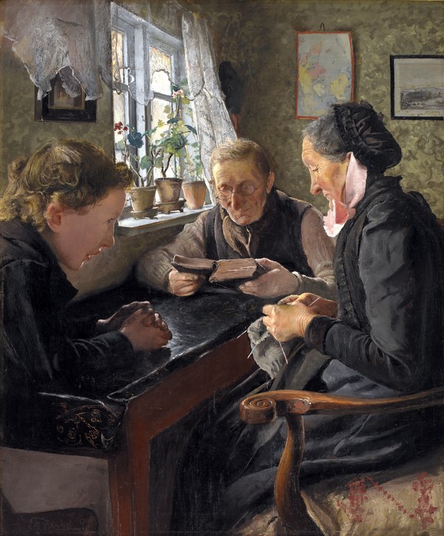 Bedsteforældrenes søndag by Laurits Andersen Ring