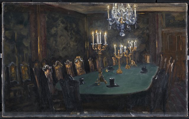 Interiør by Peder Severin Krøyer