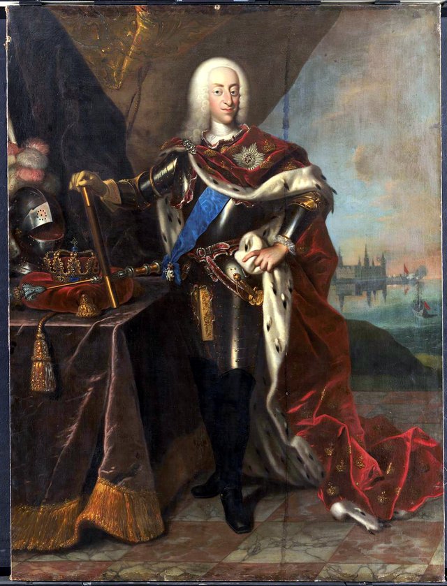 Christian VI by Johann Salomon Wahl