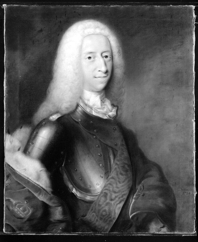 Kong Christian Vl by Balthasar Denner
