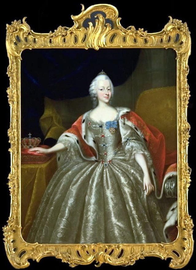 Prinsesse Louise, Christian VI's datter by Johann Salomon Wahl