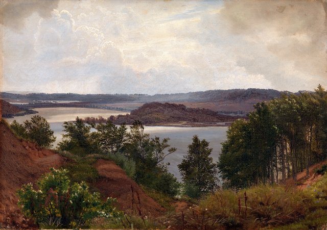 Ringholm ved Laven nær Silkeborg by Vilhelm Kyhn