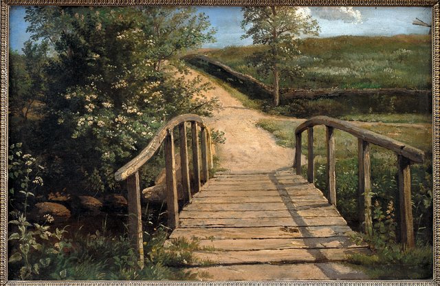 Bro over kirkegårdsåen i Assens by Dankvart Dreyer