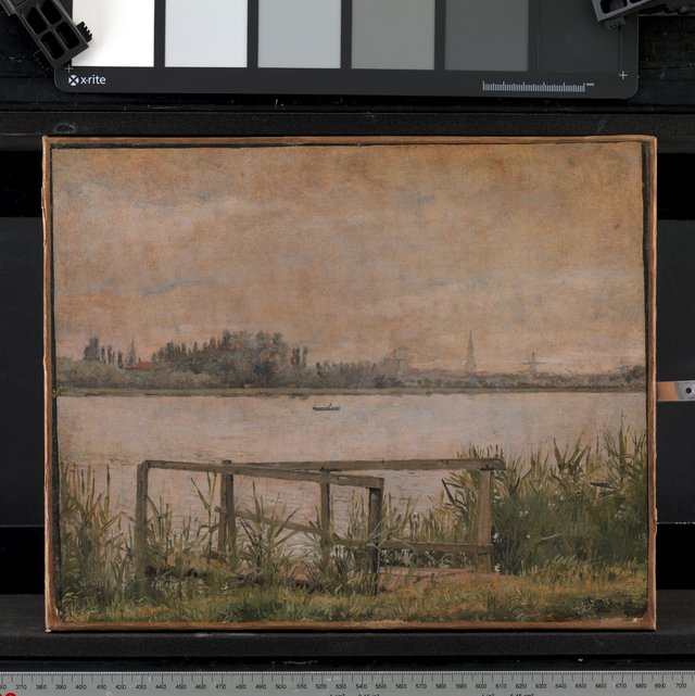 København set fra Dosseringen by Christen Købke