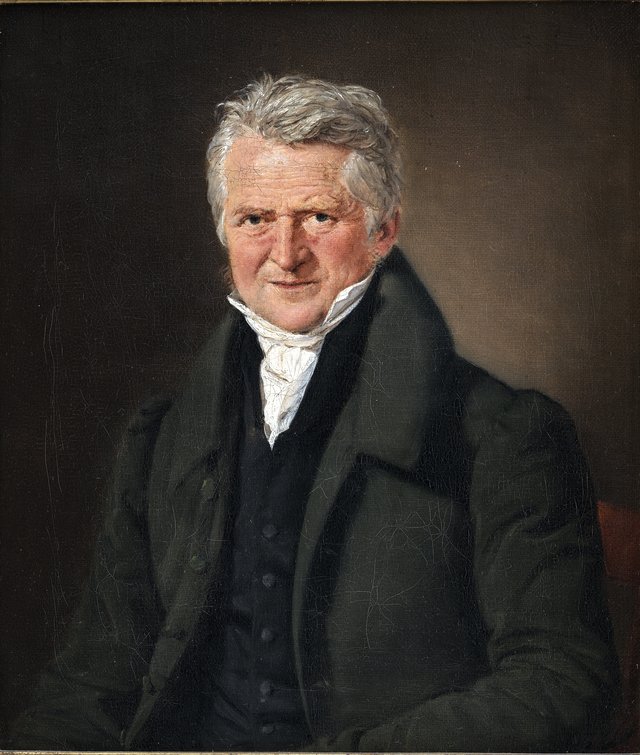 Maleren C.W. Eckersberg by Christian Albrecht Jensen