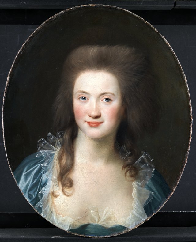 Susanne Elisabeth Holm, malerens første forlovede by Jens Juel