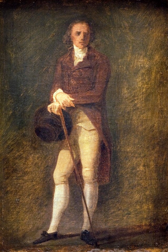 Portrætskitse. Maleren N.A. Abildgaard (?). by Jens Juel