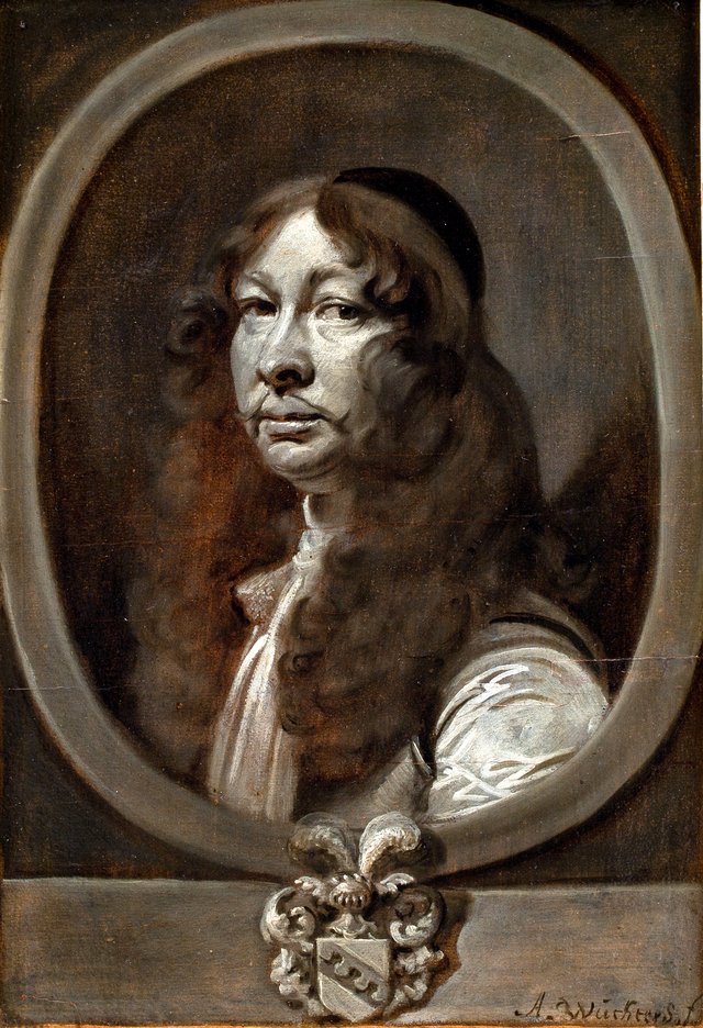 Heinrich von Delwig, svensk oberst by Abraham Wuchters