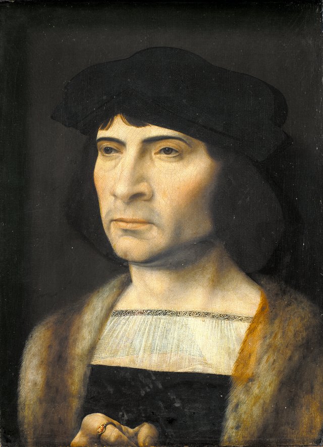 Mandsportræt by Jan Gossaert