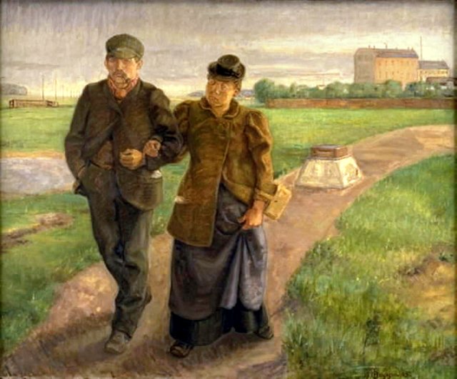 Udkanten af Nørrebro by Peter Rostrup Bøyesen