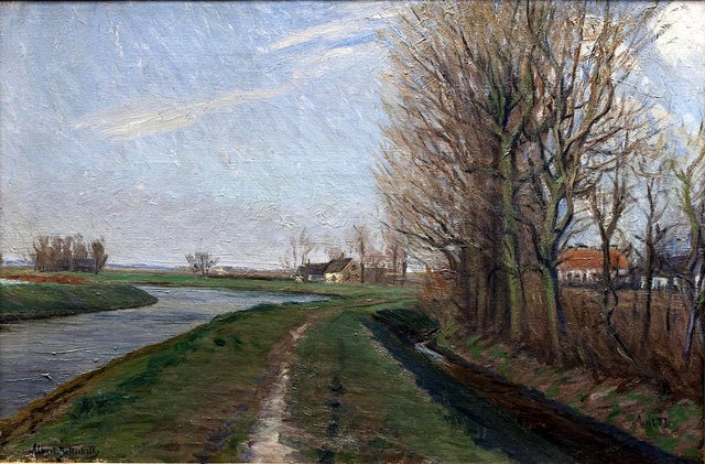 Eftermiddag i april by Albert Gottschalk