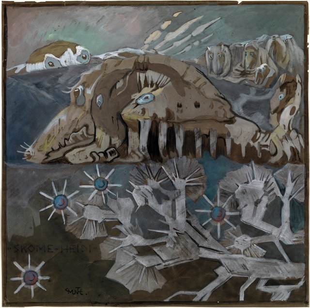 Højfjeld by Gerhard Munthe