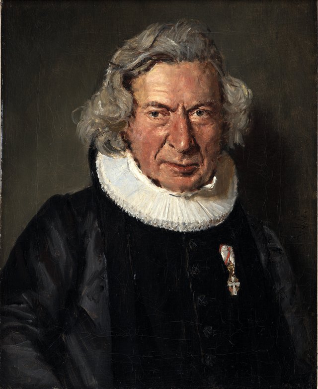 Teologen Andreas Gottlob Rudelbach by Christian Albrecht Jensen