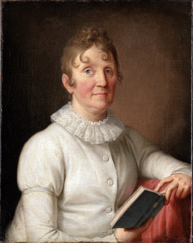 Skuespillerinden Johanne Cathrine Rosing by Christoffer Wilhelm Eckersberg