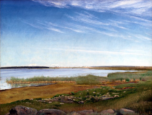 Fjorden ved Karrebæksminde by Laurits Andersen Ring