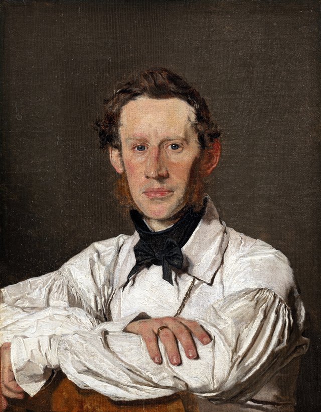Dyremaleren Christian Holm by Christen Købke