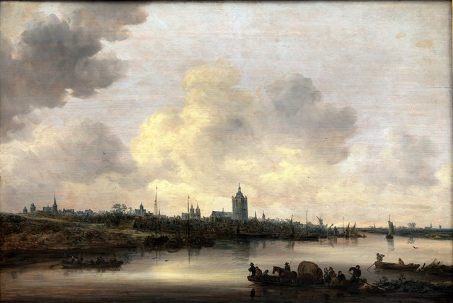 Prospekt af byen Arnhem by Jan van Goyen