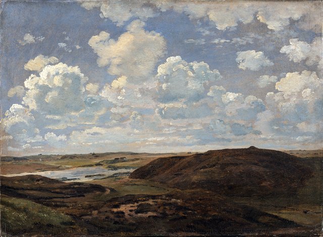 Landskab ved Tørring by Dankvart Dreyer