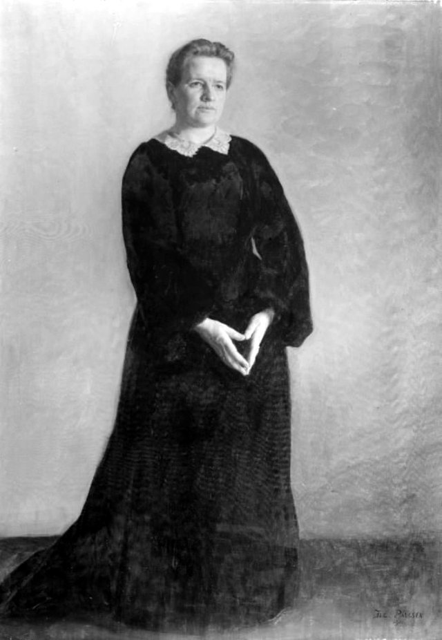 Harriet Heide, f. Block by Julius Paulsen