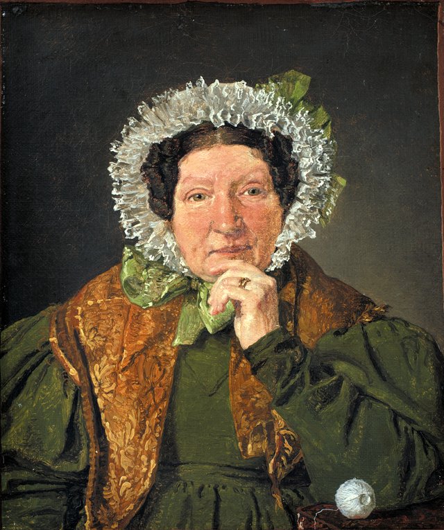 Cecilia Margrethe Købke, født Petersen, kunstnerens moder by Christen Købke