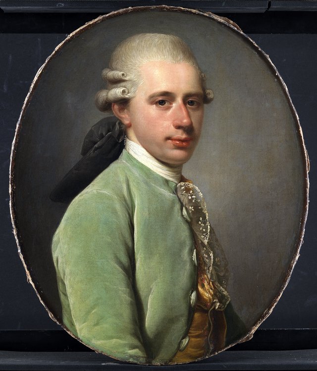 Generalpostdirektør Frederik Hauch som ung by Jens Juel