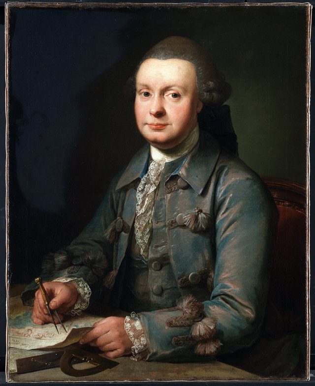 Peder Rahr, købmand i Ribe by Jens Juel