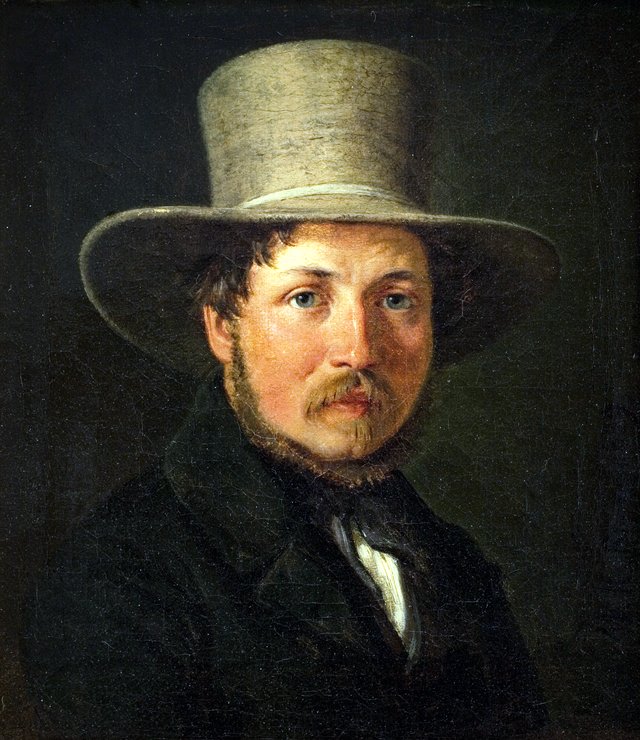 Maleren Christen Købke by Wilhelm Marstrand