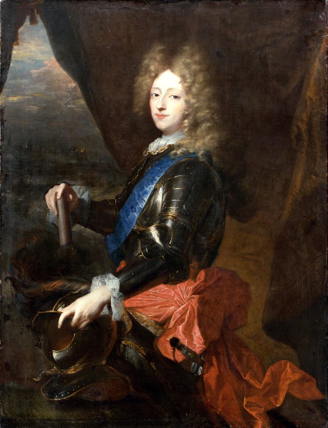 Portræt af kong Frederik IV som prins by Hyacinthe Rigaud