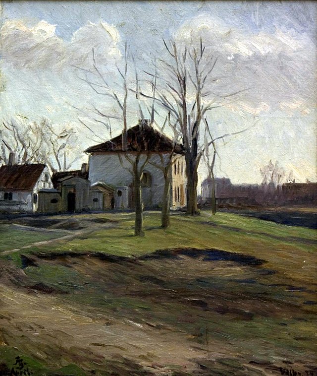 Valhøj i Valby by Albert Gottschalk