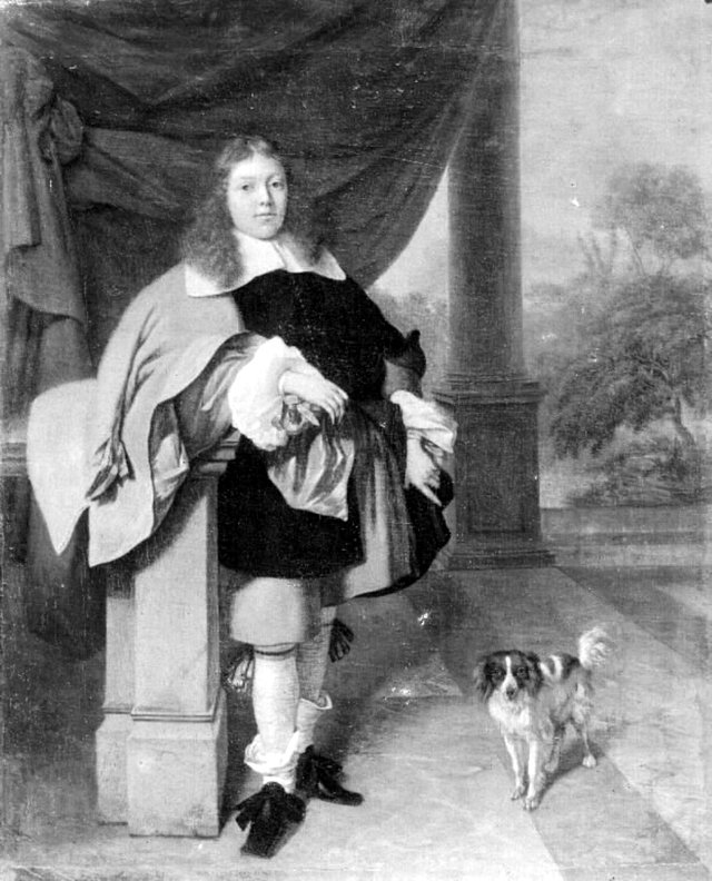 Mandsportræt by Gabriel Metsu