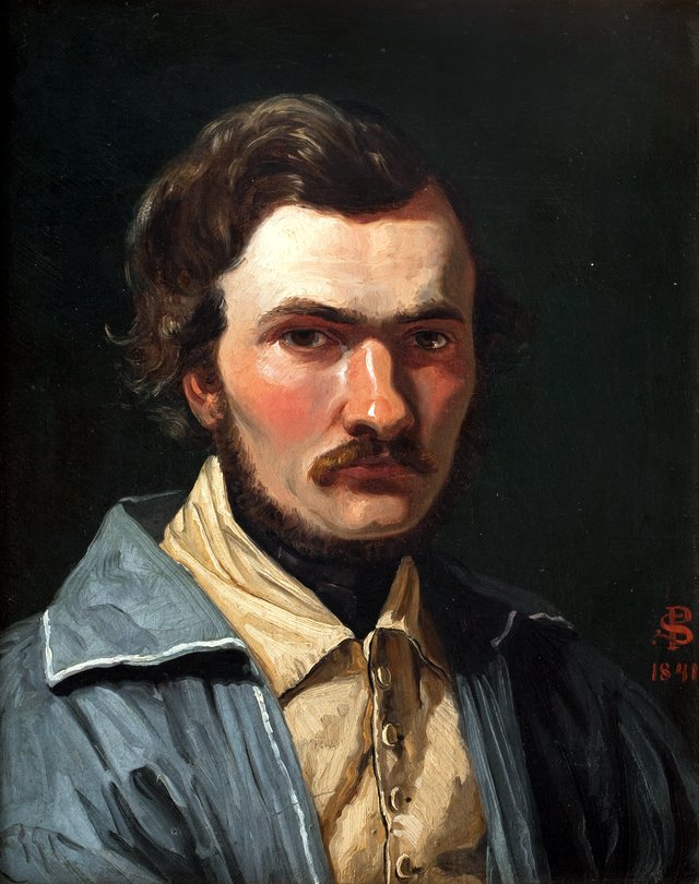Maleren J.Th. Lundbye by P. C. Skovgaard