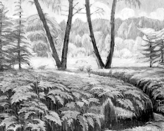 Skoveng by Poul Simon Christiansen