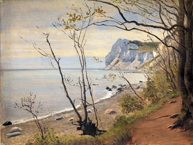 Møens Klint by P. C. Skovgaard