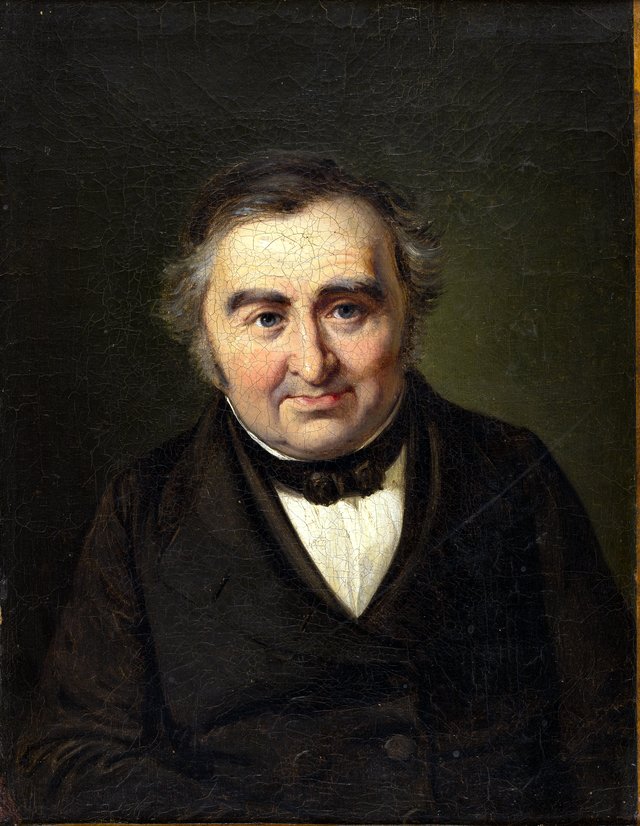 Etatsråd M.L. Nathanson by Wilhelm Marstrand