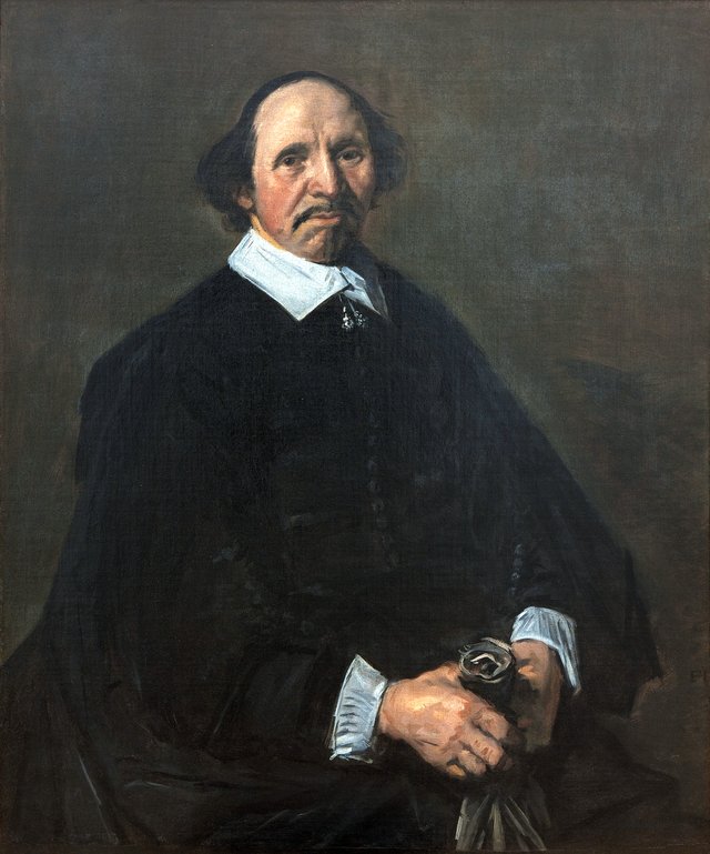 Portræt af en mand by Frans Hals