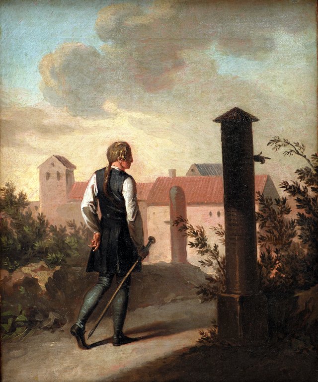 Niels Klim på vandring i Potu by Nicolai Abildgaard