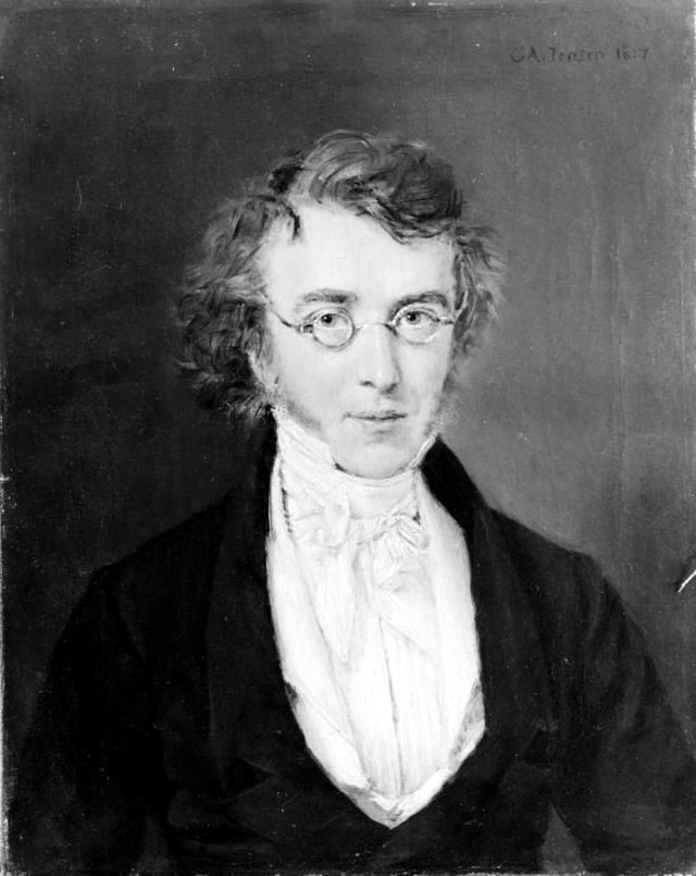 Mandsportræt by Christian Albrecht Jensen